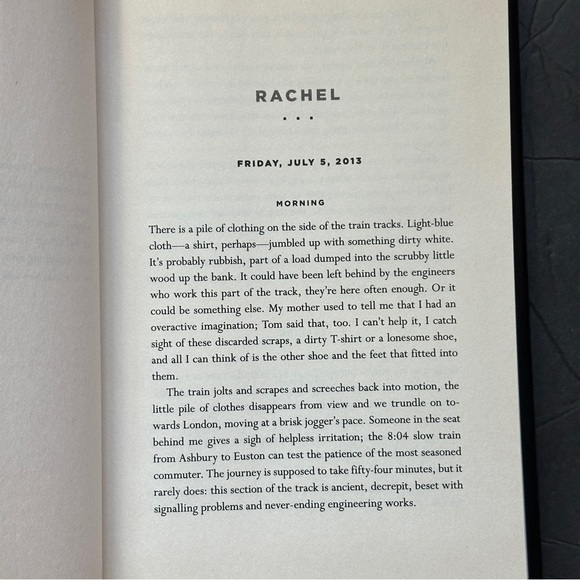 SIGNED - The Girl on The Train by Paula Hawkins | Fiction, Thriller | HC - Picture 9 of 9